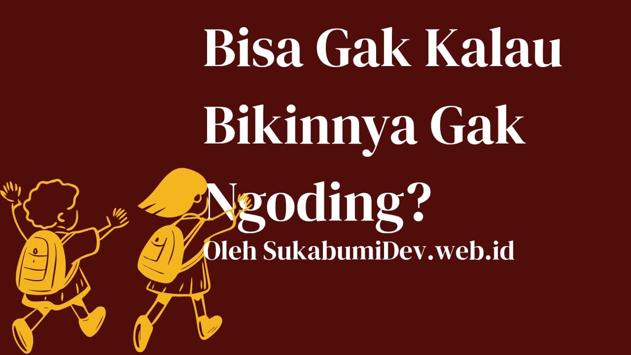 Cara Membuat Website PPDB Online Tanpa Coding