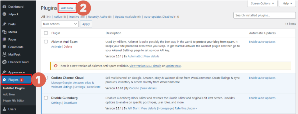 Proses Instalasi WooCommerce