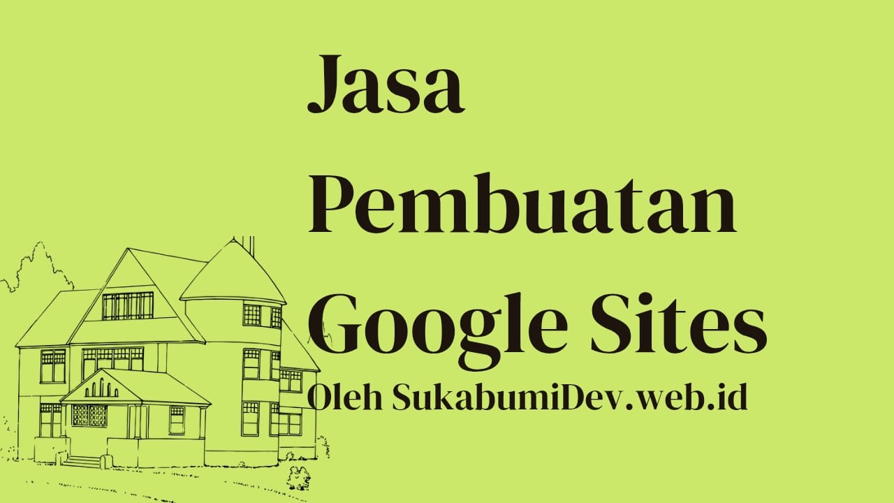 Jasa Pembuatan Google Sites