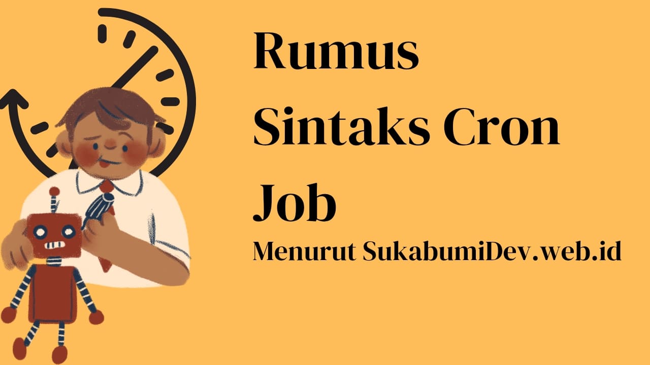 Rumus Sintaks Cron Job
