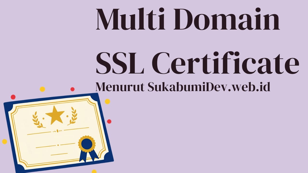Multi Domain SSL Certificate