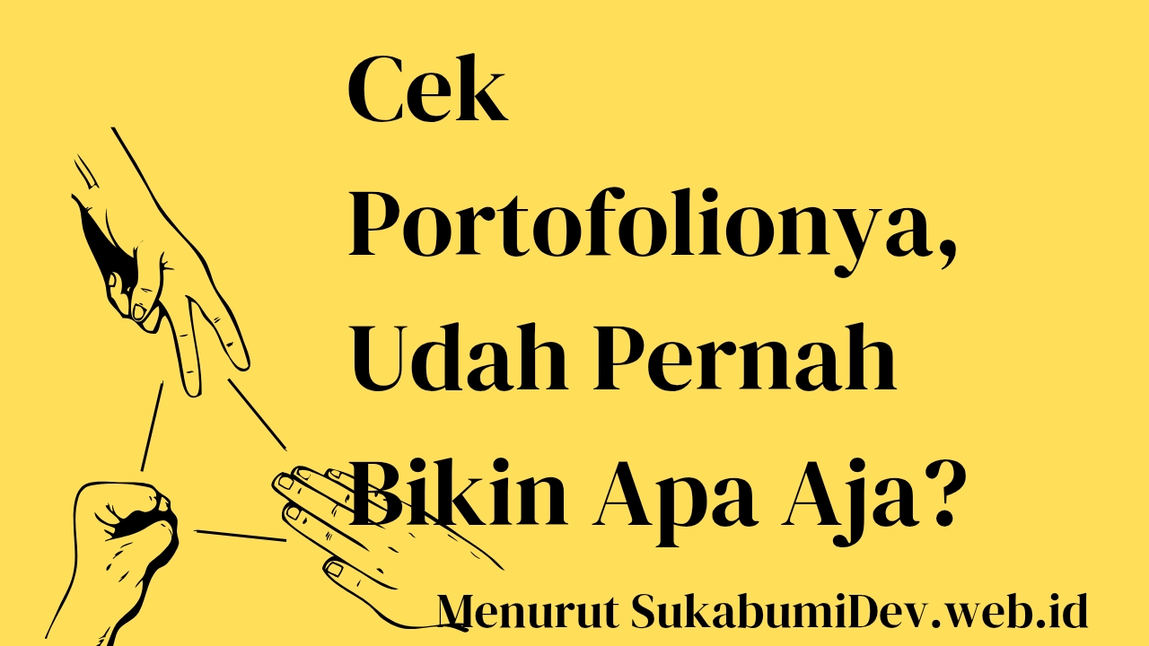 Cek Portofolionya