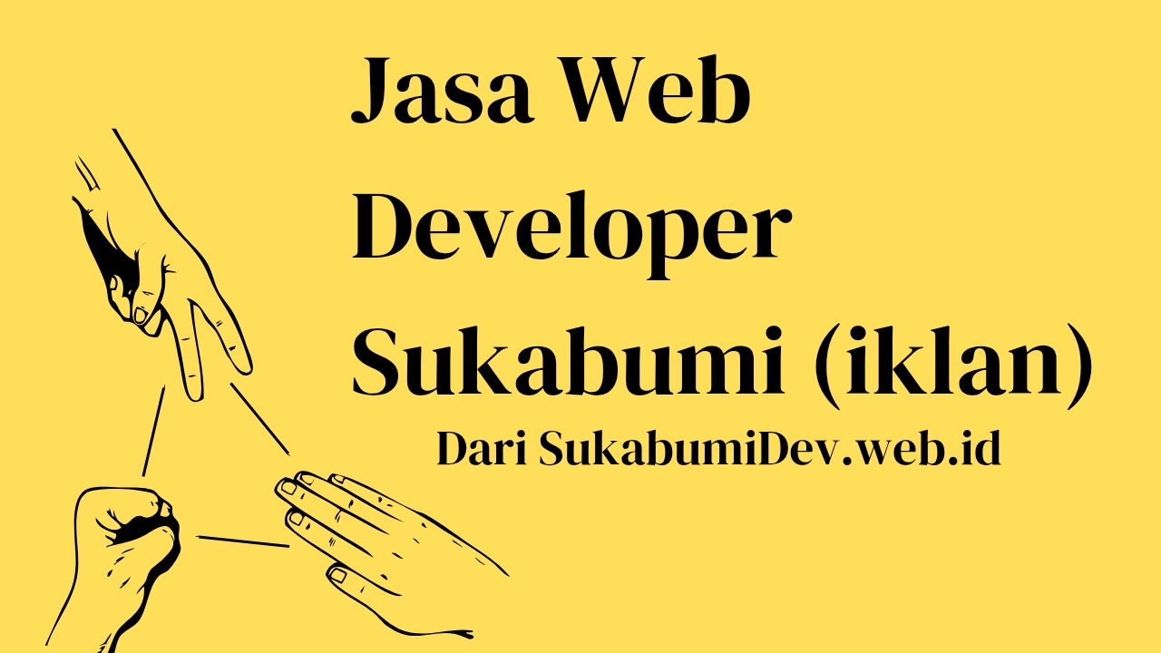 Jasa Web Developer Sukabumi