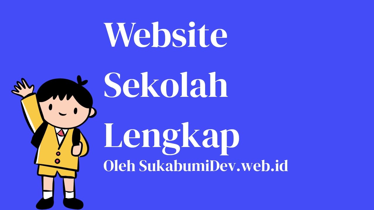 Website Sekolah Lengkap