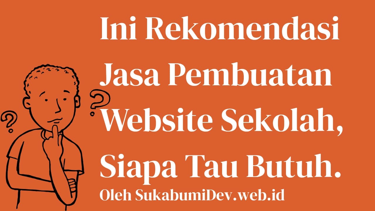 Jasa Pembuatan Website Sekolah