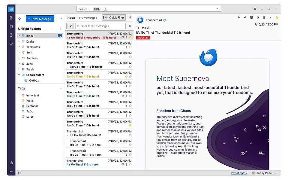 Mozilla Thunderbird