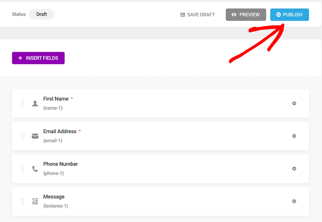 Publish Forminator