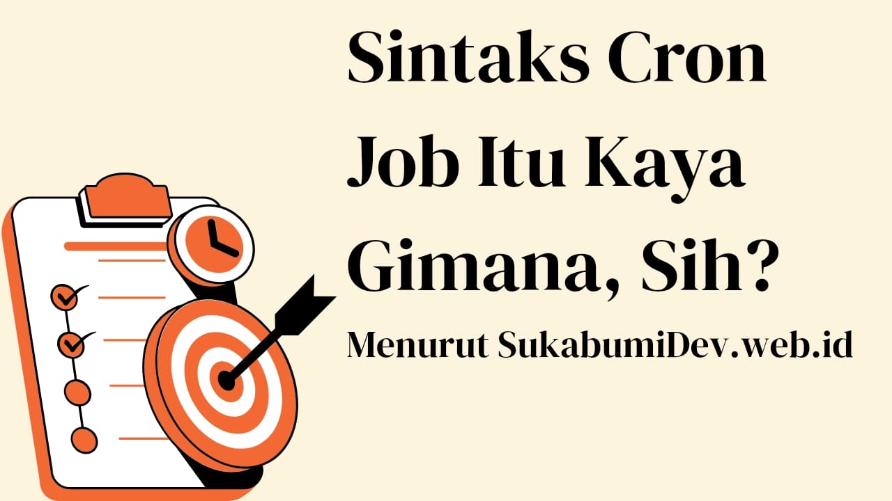 Sintaks Cron Job