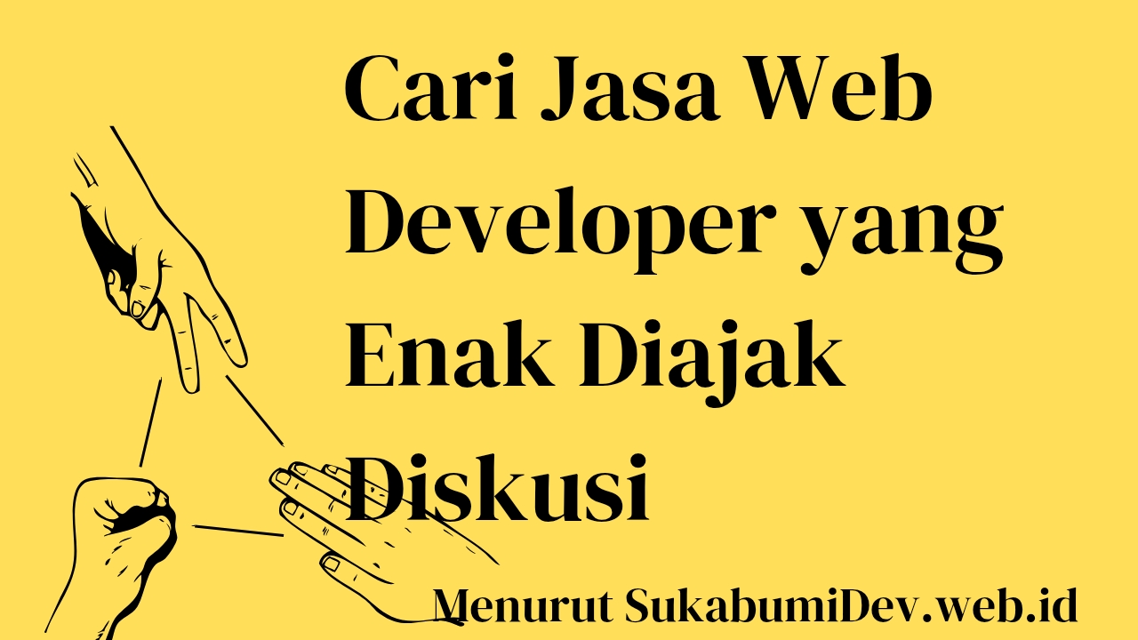 Cari yang Enak Diajak Diskusi