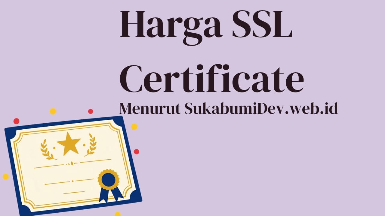 Harga SSL Certificate