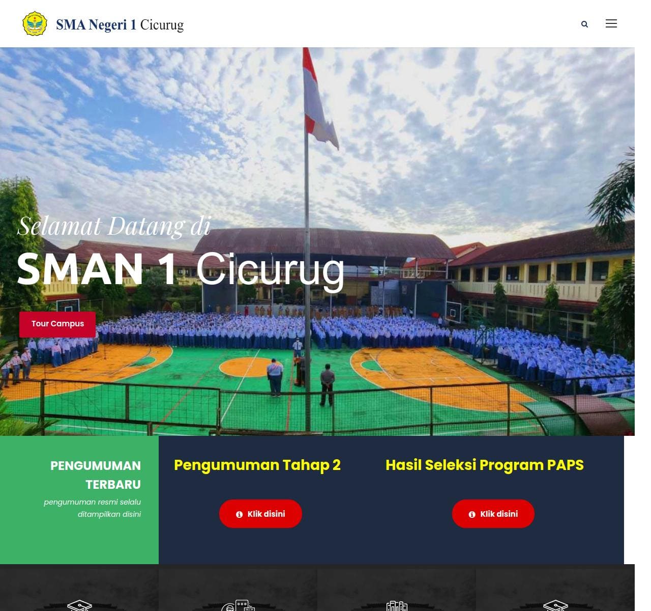 Contoh Website Sekolah