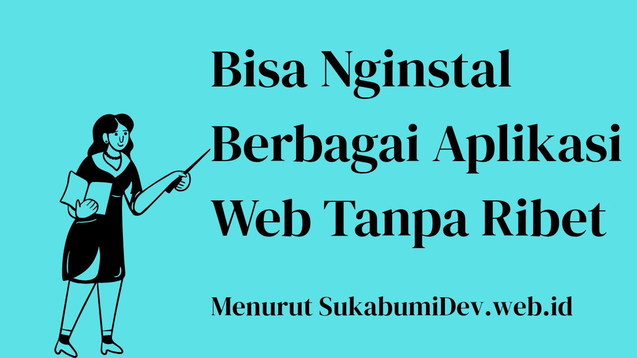 Bisa Nginstal Aplikasi Web Hanya dengan Sekali Klik