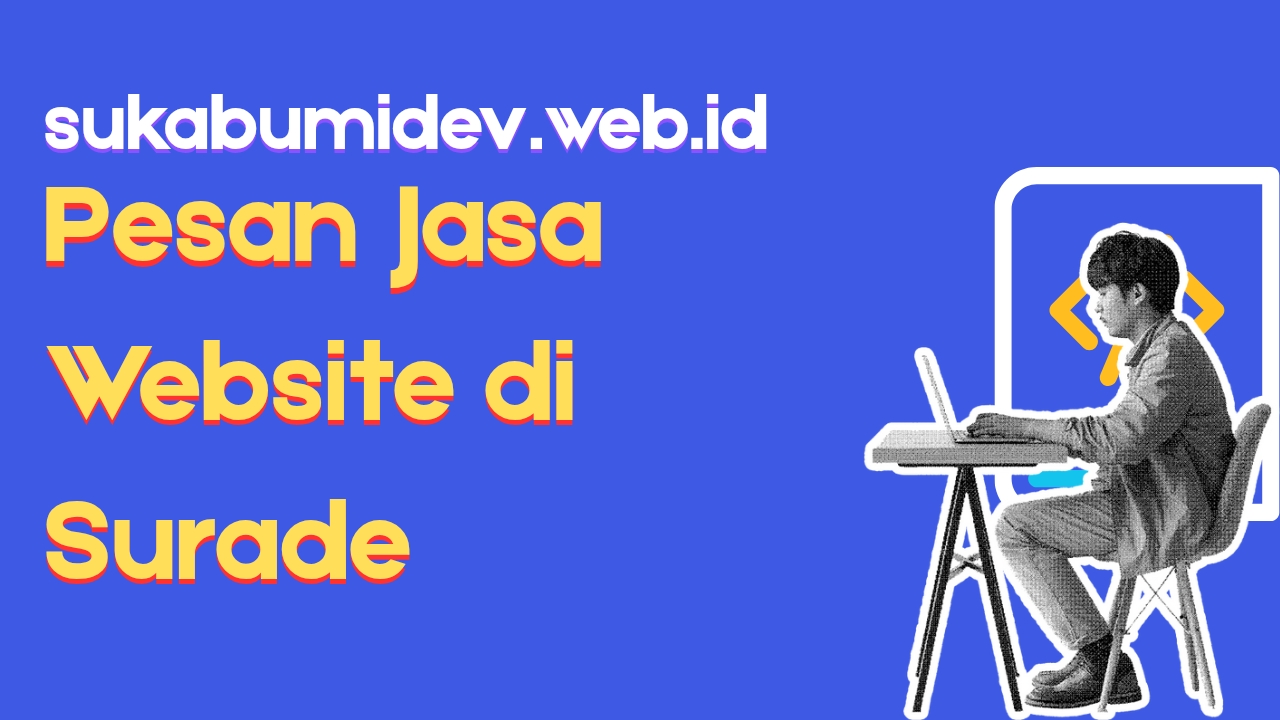 Pesan Jasa Pembuatan Website di Surade
