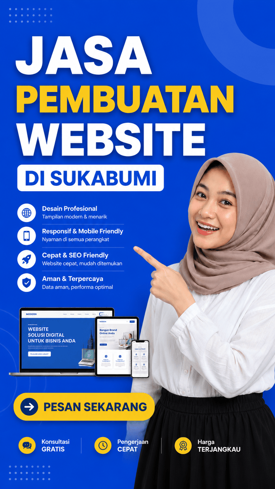 Jasa Pembuatan Website di Sukabumi